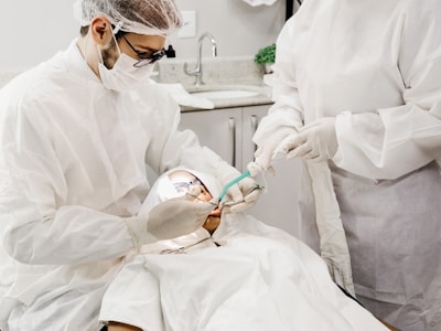 Dental office front desk